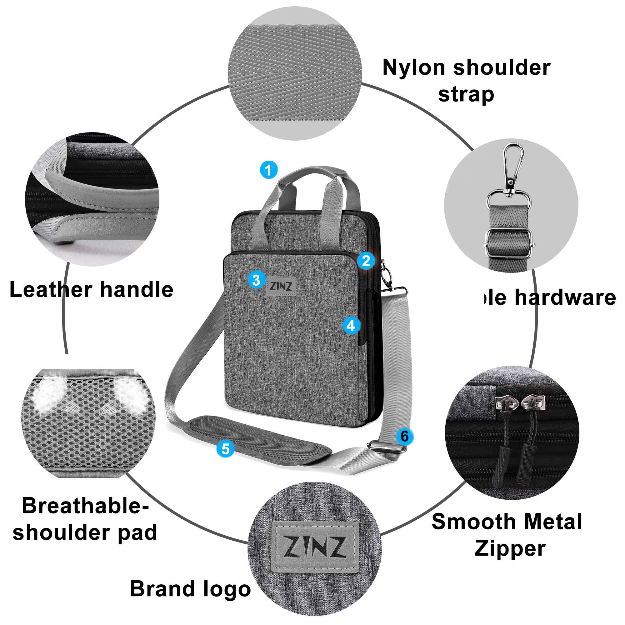 Amazon.co.jp: [ZINZ] 12.3〜13インチ 旅行用 ノートパソコン ショルダ